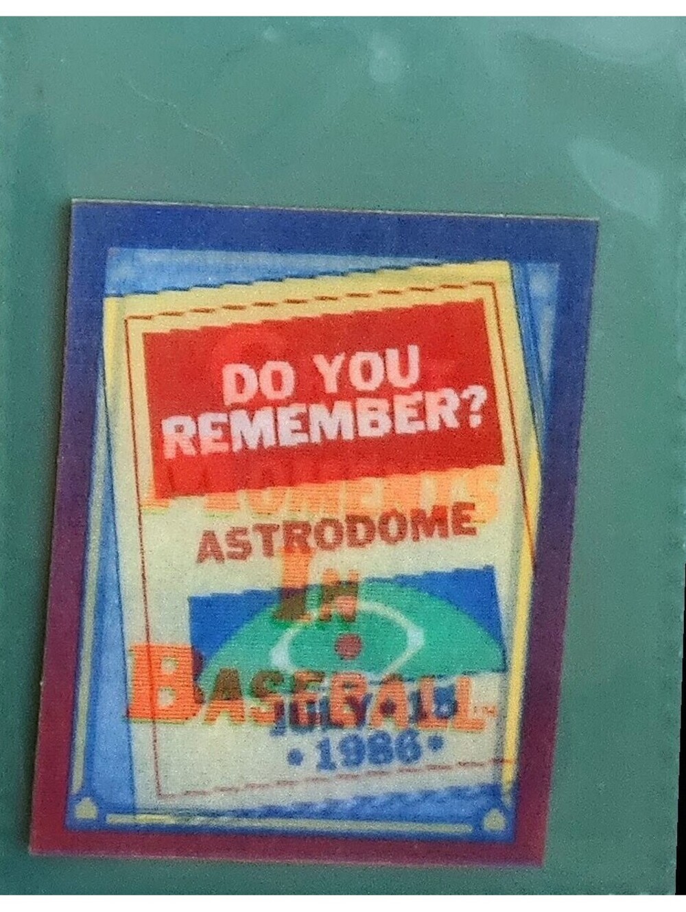 1988 Score Do You Remember? Magic Motion #6/56 Fernando Valenzuela All Star Game